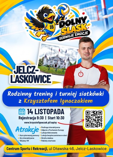&bdquo;Dolny Śląsk serwuje emocje&rdquo; &ndash; rodzinny camp siatkarski w Jelczu-Laskowicach