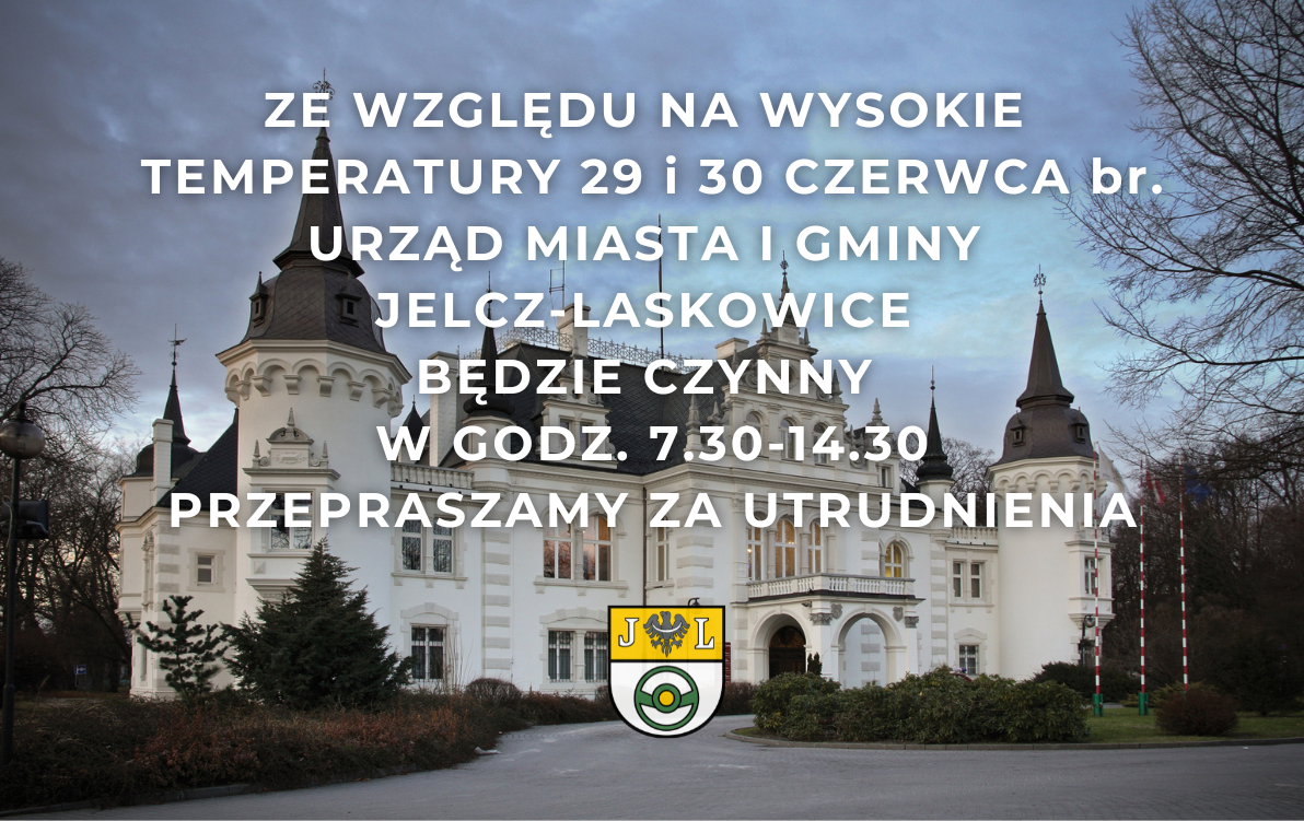 Zmiana godzin pracy urzędu