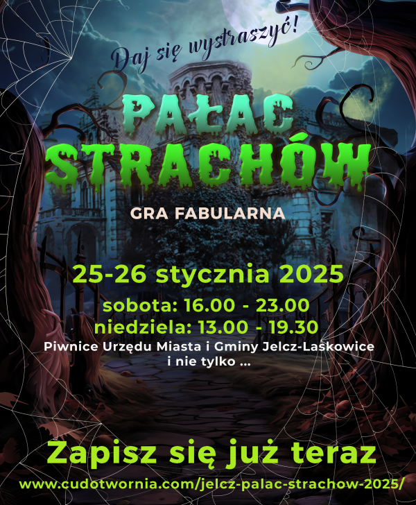 plakat pałac strach&oacute;w
