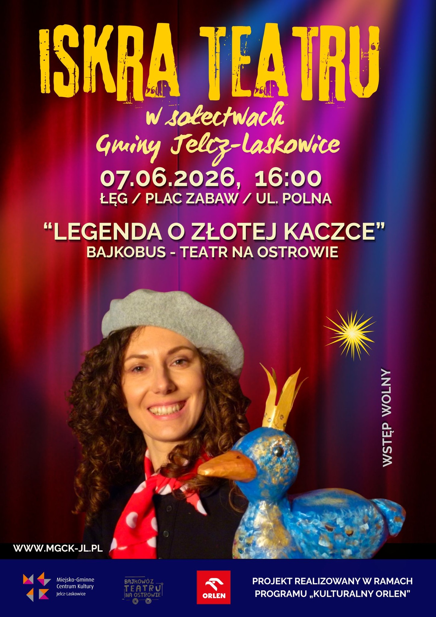 plakat iskra teatru