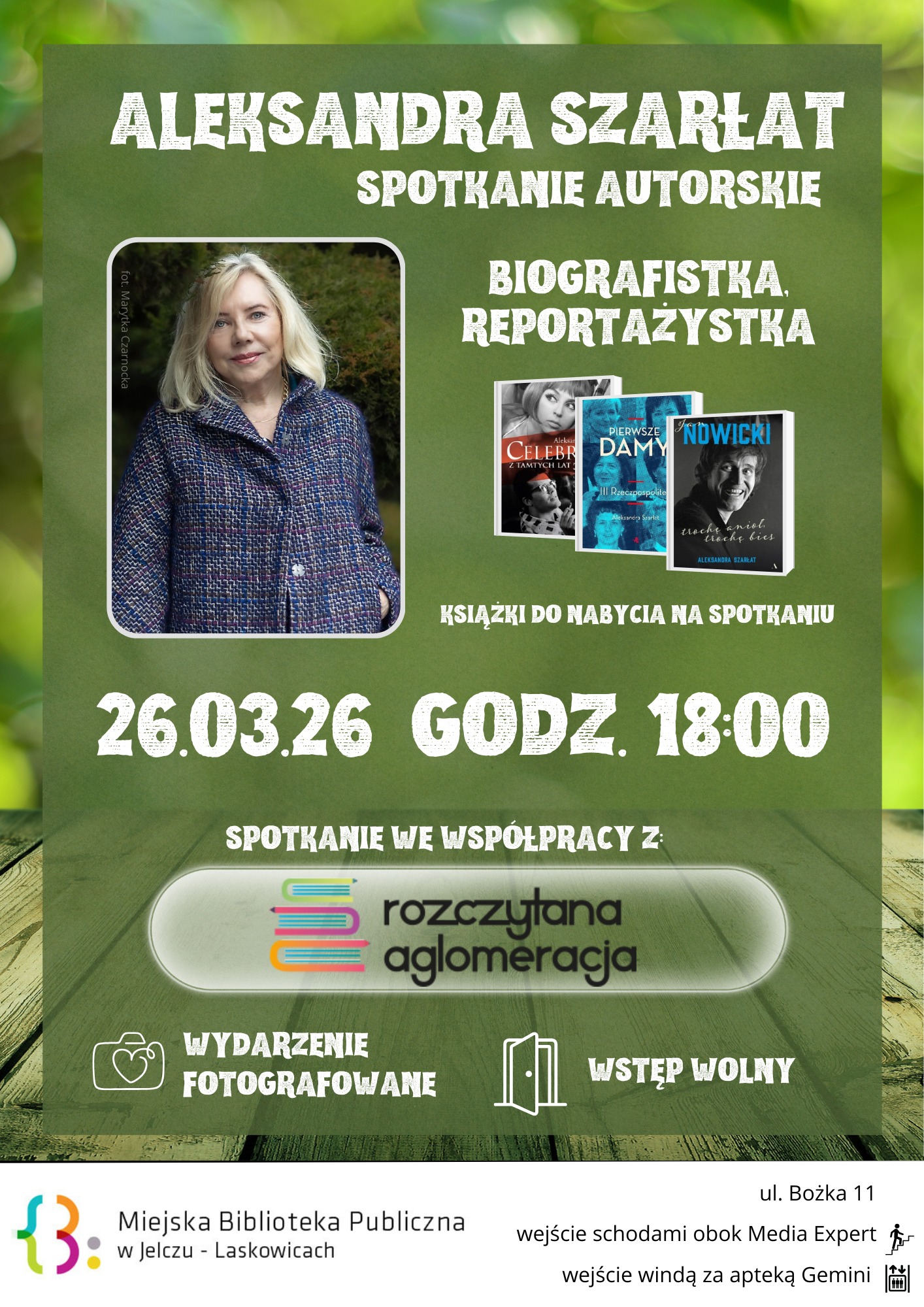 grafika spotkanie autorskie