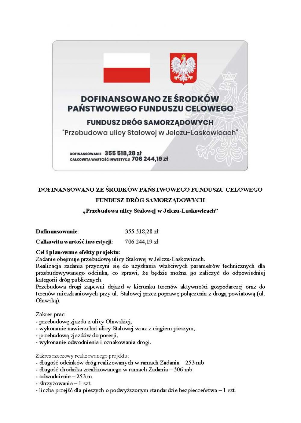 Opis inwestycji na&nbsp;Stalowej