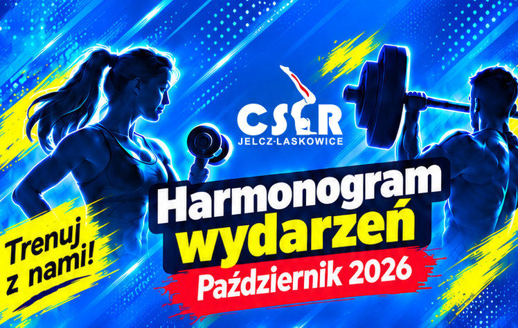 Październikowy program wydarzeń w Centrum Sportu i Rekreacji