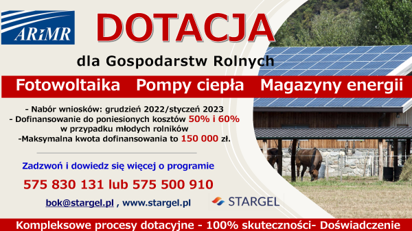 Ulotka o dotacji