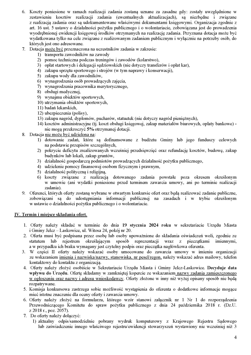 konkurs ofert