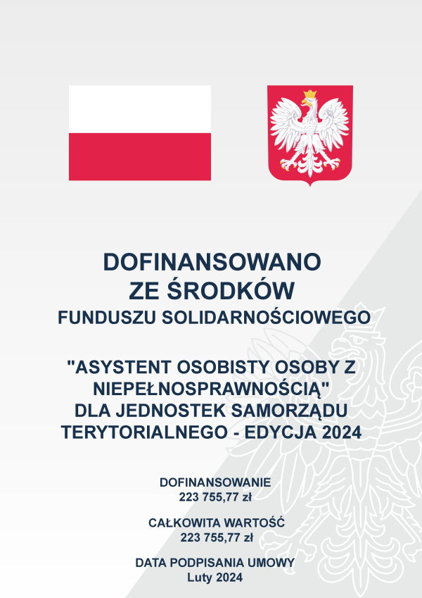 Asystent os. niepełnosprawnej