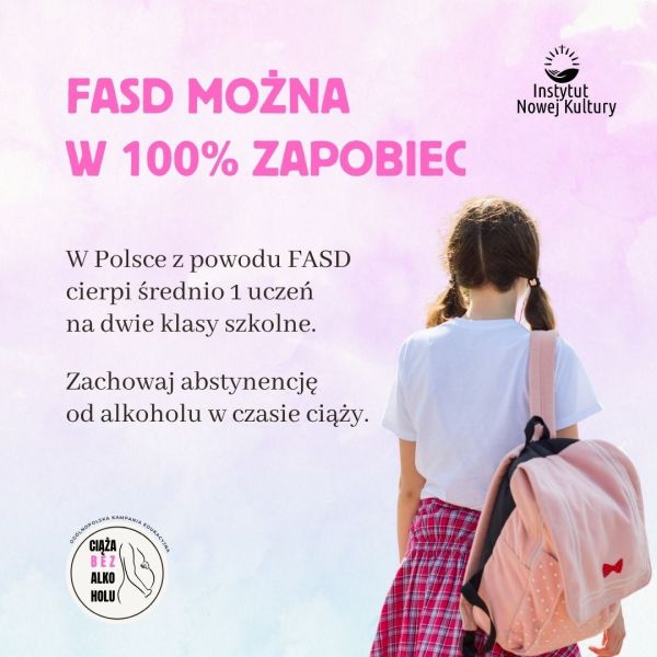 plakat kampanii abstynenckiej