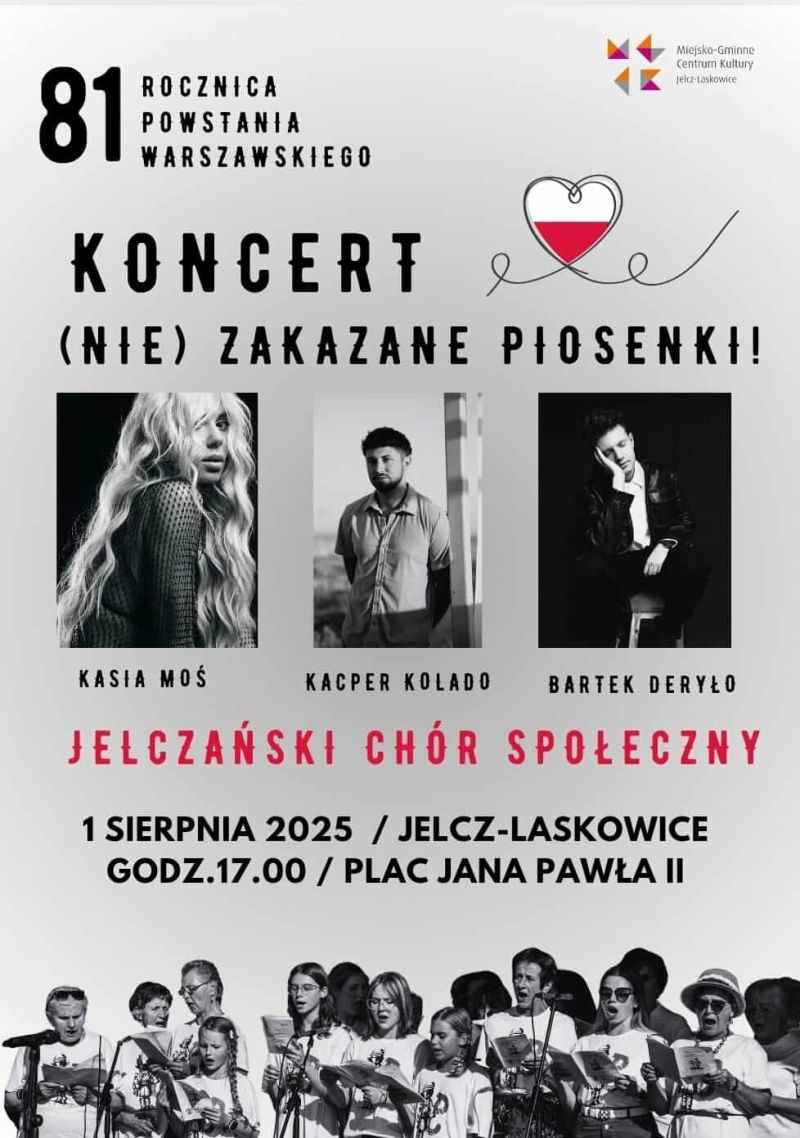 plakat obchodów rocznicy Powstania Warszawskiego