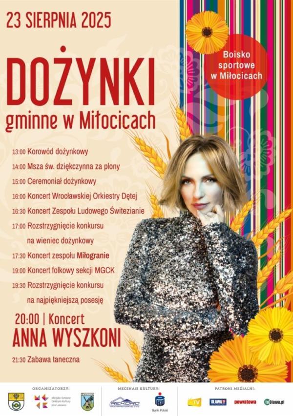 plakat dożynkowy